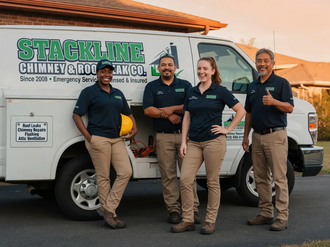 Chimney flashing repair company in Brooks, GA